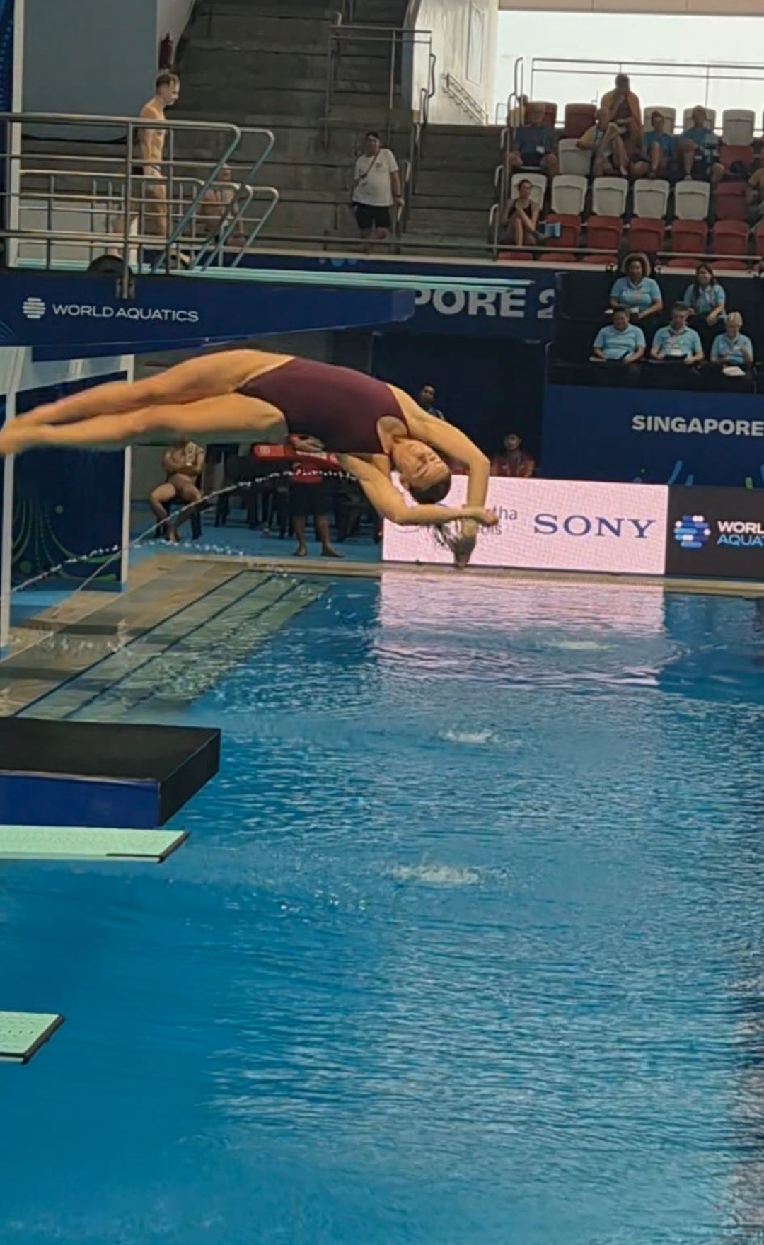 WM Masters Wasserspringen in Singapur